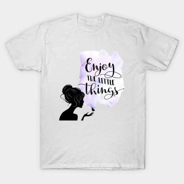 enjoy little things T-Shirt by summercloud